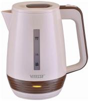 Купить Электрочайник Vitesse VS-184 бежевый  5356165. Характеристики, отзывы и цены в Донецке
