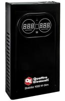 Купить Стабилизатор напряжения Quattro Elementi Stabilia 1000 W-Slim  9115111. Характеристики, отзывы и цены в Донецке