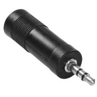 Купить Адаптер   Perfeo jack 3.5 мм - jack 6.3 мм черный  5498017. Характеристики, отзывы и цены в Донецке