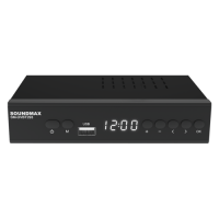 Купить Приставка для цифрового ТВ Soundmax SM-DVBT293 черный  5487306. Характеристики, отзывы и цены в Донецке
