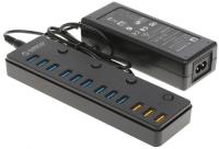 Купить USB-разветвитель ORICO P12-U3-BK  1210771. Характеристики, отзывы и цены в Донецке