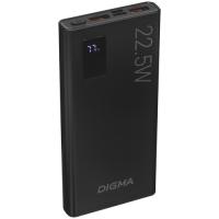 Купить Портативный аккумулятор Digma DGPF10A черный  5479321. Характеристики, отзывы и цены в Донецке