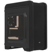 Купить Корпус AeroCool Qs-240  черный  1053306. Характеристики, отзывы и цены в Донецке