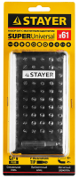 Купить Набор бит Stayer 26084-H61  8168136. Характеристики, отзывы и цены в Донецке