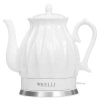Купить Электрочайник KELLI KL-1341 белый  8195730. Характеристики, отзывы и цены в Донецке