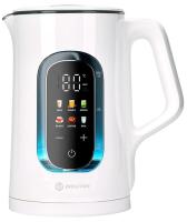 Купить Электрочайник EVOLUTION KG15153 LCD белый  9301916. Характеристики, отзывы и цены в Донецке