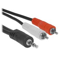 Купить Кабель   Perfeo jack 3.5 мм - 2RCA черный  5620263. Характеристики, отзывы и цены в Донецке