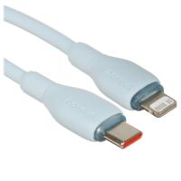 Купить Кабель круглый Baseus Lightning 8-pin - USB Type-C голубой 1.2 м  9260750. Характеристики, отзывы и цены в Донецке