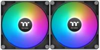Купить Комплект реверсных вентиляторов Thermaltake CT120 Reverse ARGB [CL-F173-PL12SW-A] черный  5486448. Характеристики, отзывы и цены в Донецке