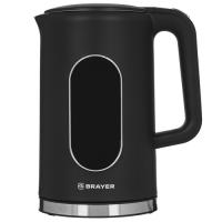 Купить Электрочайник BRAYER BR6107BK черный  9214850. Характеристики, отзывы и цены в Донецке
