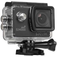 Купить Экшн-камера SJCAM SJ4000 WiFi черный  1021404. Характеристики, отзывы и цены в Донецке