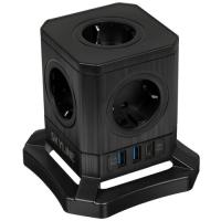 Купить Сетевой фильтр Skyline USP-730 черный  9197105. Характеристики, отзывы и цены в Донецке