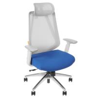 Купить Кресло игровое CHAIRMAN CH580 голубой  9091428. Характеристики, отзывы и цены в Донецке