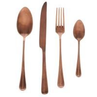 Купить Набор столовых приборов Apollo genio Baguette Copper COP-24 24 шт  5338065. Характеристики, отзывы и цены в Донецке