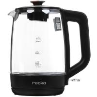 Купить Электрочайник Reoka RKEK-14 черный  9277708. Характеристики, отзывы и цены в Донецке