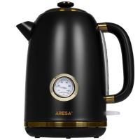 Купить Электрочайник Aresa AR-3479 черный  9300203. Характеристики, отзывы и цены в Донецке