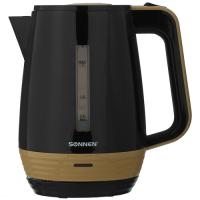 Купить Электрочайник SONNEN KT-1776 черный  8116161. Характеристики, отзывы и цены в Донецке