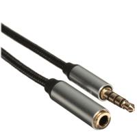 Купить Кабель   Pero jack 3.5 мм - jack 3.5 мм черный  5365824. Характеристики, отзывы и цены в Донецке