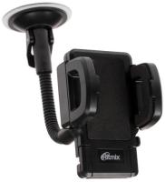 Купить Держатель автомобильный Ritmix RCH-015 W черный  1071785. Характеристики, отзывы и цены в Донецке