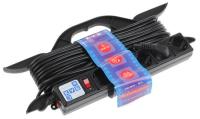 Купить Удлинитель силовой Power Cube PC-LG5-R-10 черный  1066062. Характеристики, отзывы и цены в Донецке
