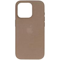 Купить Накладка  Apple FineWoven Case with MagSafe для Apple iPhone 15 Pro коричневый  5432402. Характеристики, отзывы и цены в Донецке