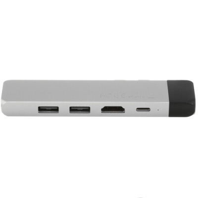 Купить Док-станция Satechi Type-C Pro Hub Adapter with Ethernet серебристый  9073228. Характеристики, отзывы и цены в Донецке