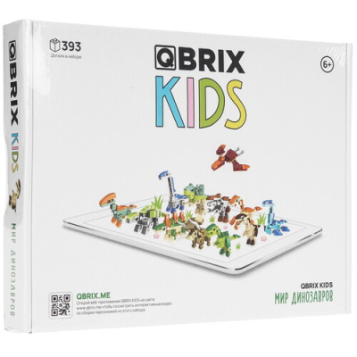 Купить Конструктор QBRIX KIDS Мир динозавров  9121163. Характеристики, отзывы и цены в Донецке