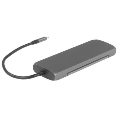 Купить Док-станция Satechi USB-C Hybrid Multiport Adapter серый  9122101. Характеристики, отзывы и цены в Донецке