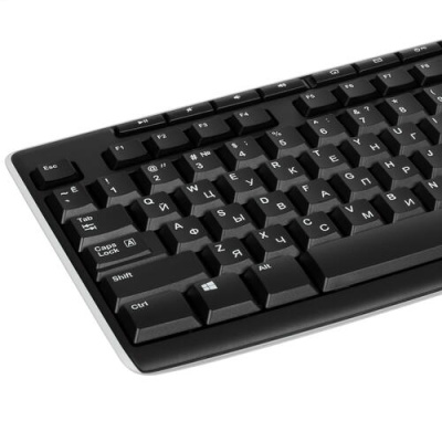 Купить Клавиатура беспроводная Logitech K270 [920-003058]  5408450. Характеристики, отзывы и цены в Донецке