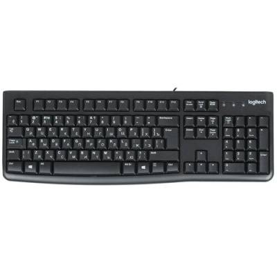 Купить Клавиатура проводная Logitech K120 [920-002506/22]  0124851. Характеристики, отзывы и цены в Донецке