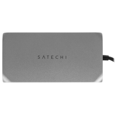 Купить Док-станция Satechi USB-C Multimedia adapter M1 серый  9073318. Характеристики, отзывы и цены в Донецке