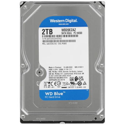 Купить 2 ТБ Жесткий диск WD Blue [WD20EZAZ]  5052329. Характеристики, отзывы и цены в Донецке