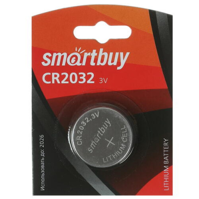 Купить Батарейка литиевая Smartbuy SBBL-2032-1B  5349455. Характеристики, отзывы и цены в Донецке