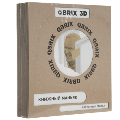 Купить Конструктор Qbrix Книжный маньяк  5053888. Характеристики, отзывы и цены в Донецке