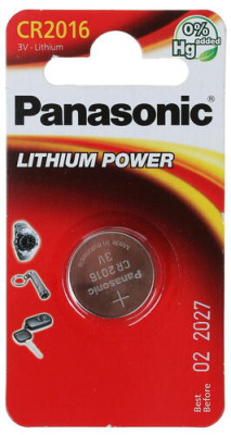 Купить Батарейка Panasonic Lithium Power плоская / CR2016  1113893. Характеристики, отзывы и цены в Донецке