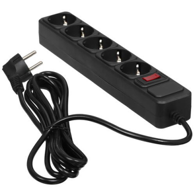 Купить Сетевой фильтр Crown CMPS-05 черный  9081566. Характеристики, отзывы и цены в Донецке