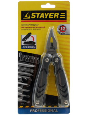 Купить Мультитул STAYER PROFESSIONAL 22852_z01  1049244. Характеристики, отзывы и цены в Донецке