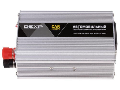 Купить Инвертор DEXP CAR 300W  1037024. Характеристики, отзывы и цены в Донецке