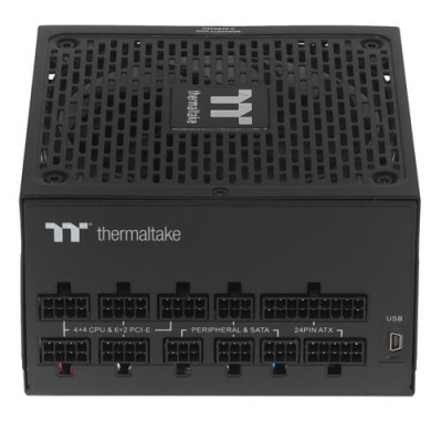 Купить Блок питания Thermaltake Toughpower iRGB PLUS 1050W [PS-TPI-1050F2FDPx-1] черный  1234014. Характеристики, отзывы и цены в Донецке