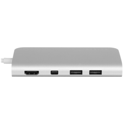 Купить Док-станция Satechi Aluminum Type-C Multimedia Adapter серебристый  9073209. Характеристики, отзывы и цены в Донецке