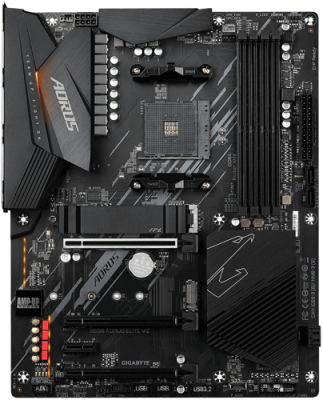 Купить Материнская плата GIGABYTE B550 AORUS ELITE V2  4702304. Характеристики, отзывы и цены в Донецке