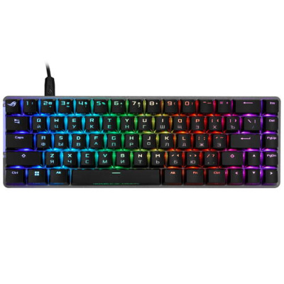 Купить Клавиатура проводная ASUS ROG Falchion Ace [90MP0346-BKRA00]  5417138. Характеристики, отзывы и цены в Донецке