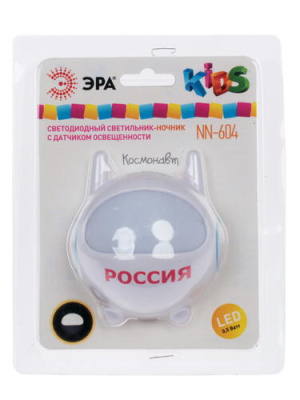 Купить Ночник ЭРА NN-604-LS-W белый  1063450. Характеристики, отзывы и цены в Донецке