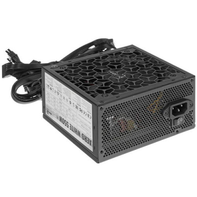 Купить Блок питания AeroCool AERO WHITE 550W [ACPW-AR55AEC.A1] черный  1604902. Характеристики, отзывы и цены в Донецке