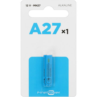 Купить Батарейка FinePower A27 / A27 (LR27/MN27/8LR732)  5413444. Характеристики, отзывы и цены в Донецке