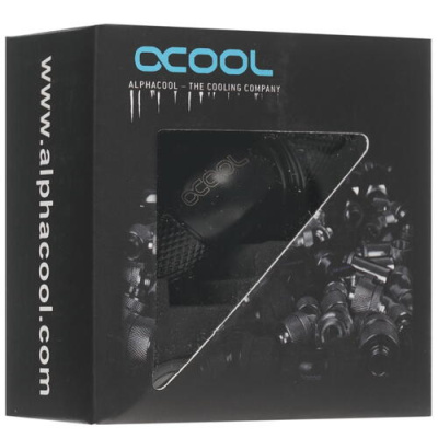 Купить Фитинг для СЖО Alphacool Eiszapfen 16mm HardTube Anschraubtulle 45°  1603200. Характеристики, отзывы и цены в Донецке