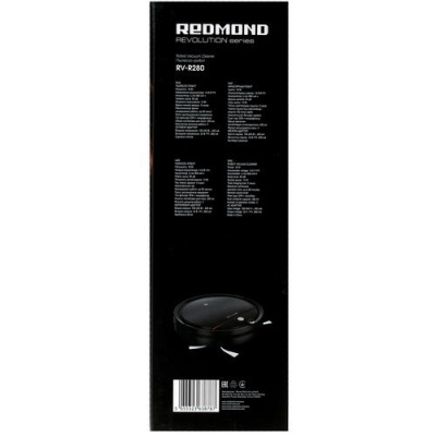 Купить Робот-пылесос Redmond RV-R280 черный  5370738. Характеристики, отзывы и цены в Донецке
