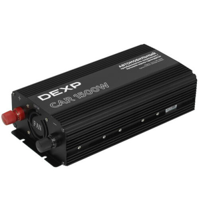 Купить Инвертор DEXP CAR 1500W  5094001. Характеристики, отзывы и цены в Донецке