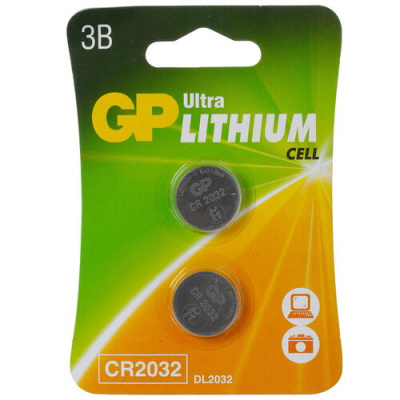 Купить Батарейка GP Lithium плоская / CR2032  4885843. Характеристики, отзывы и цены в Донецке