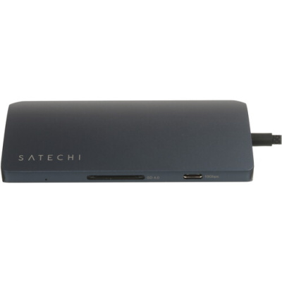 Купить Док-станция Satechi USB-C Multiport Adapter 8K черный  5470208. Характеристики, отзывы и цены в Донецке